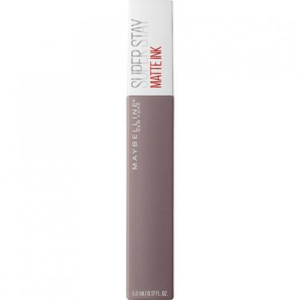Maybelline New York Super Stay Matte Ink Likit Mat Ruj - 90 Huntress - Gri - 2