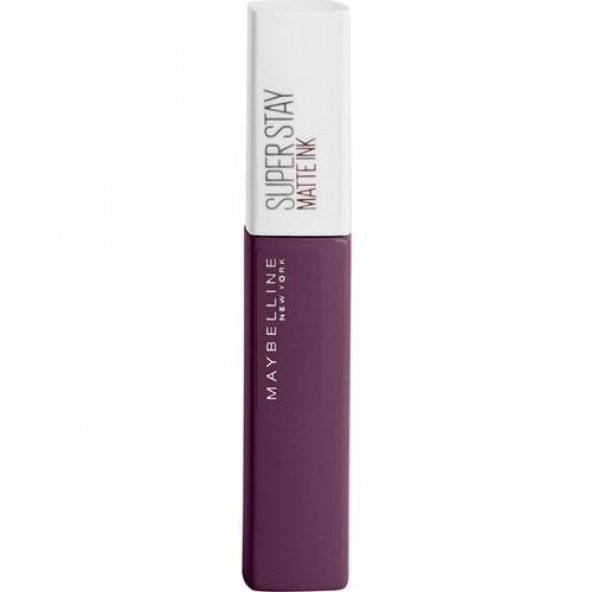 Maybelline New York Super Stay Matte Ink Likit Mat Ruj - 110 Originator - Mor - 2