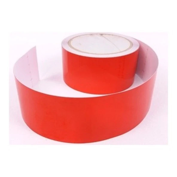 REFLEKTİF KIRMIZI BANT 50MM*23M