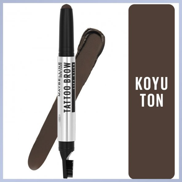 Maybelline Kaş Kalemi Tattoo Brow Lift Stick 04 Deep Brown - 2
