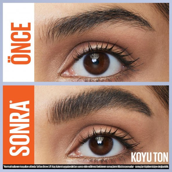 Maybelline Kaş Kalemi Tattoo Brow Lift Stick 04 Deep Brown - 3