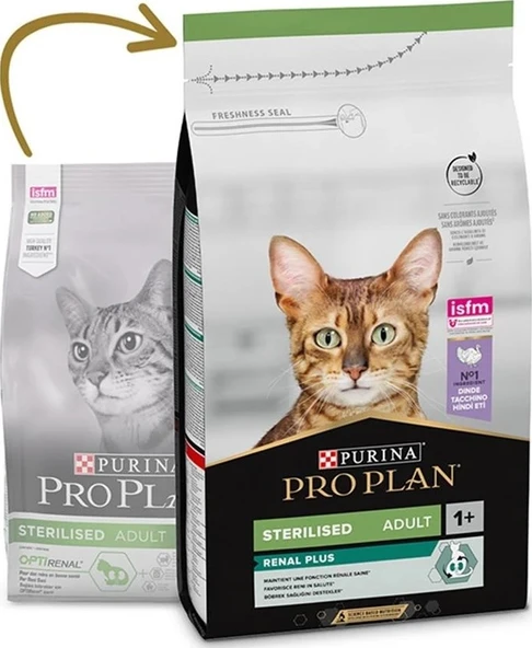 Pro Plan Sterilised Hindi Etli Kısırlaştırılmış Yetişkin Kedi Maması 10 KG - Resim 2