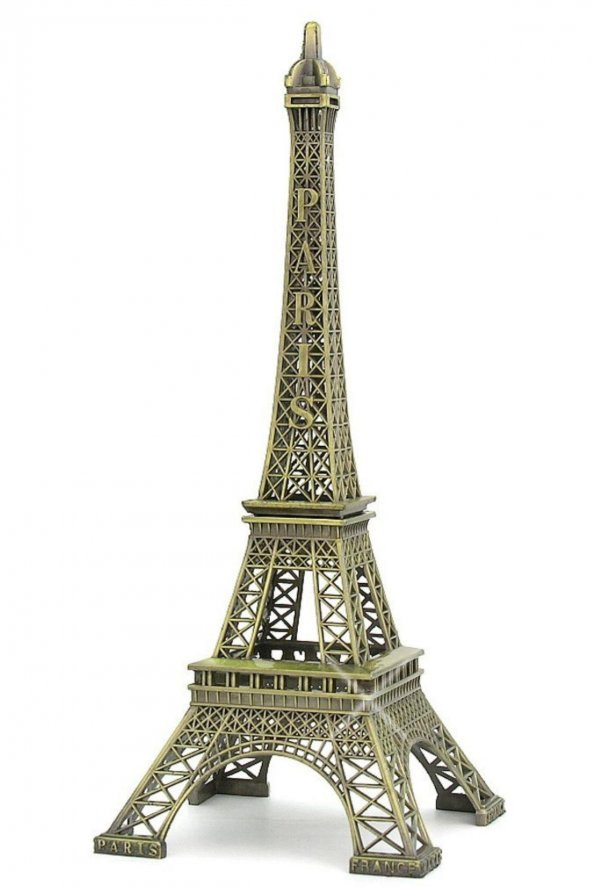 Minyatür Metal Eyfel Kulesi Dekoratif Biblo 25 cm - 6