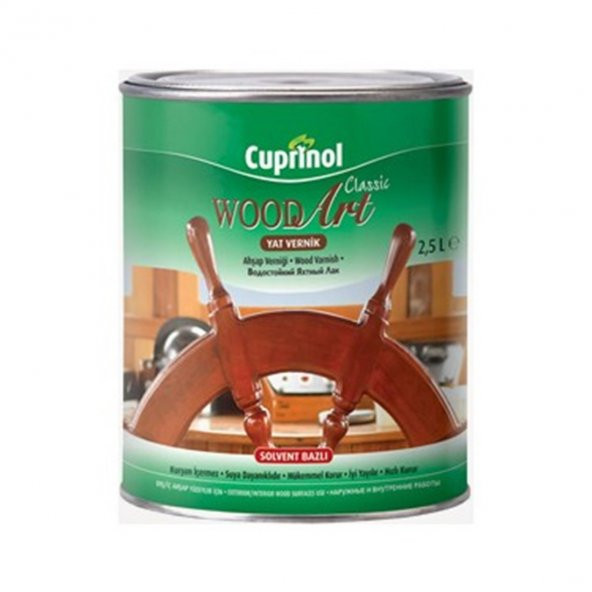 CUPRINOL W.CLASSİC YAT VERNİK PARLAK 2,5 LT