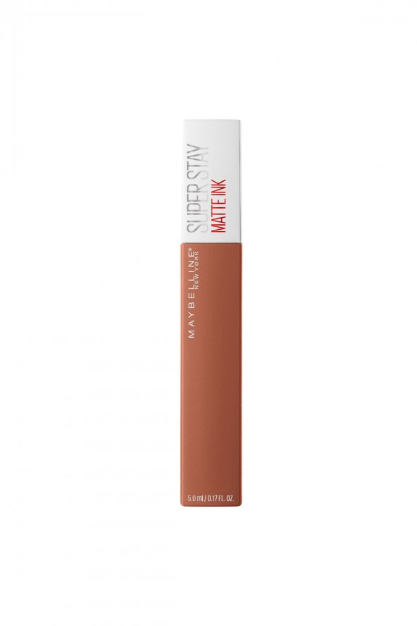 Maybelline New York Super Stay Matte Ink Unnude Likit Mat Ruj - 75 Fighter - Kahverengi - 2