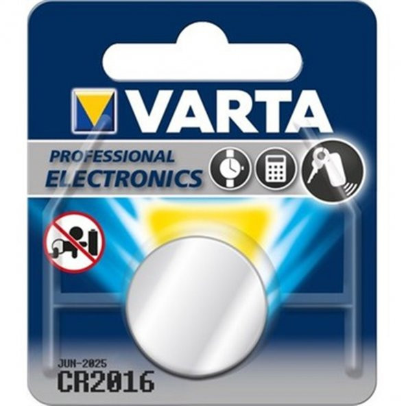 VARTA LİTHİUM PİL CR 2016 3 V