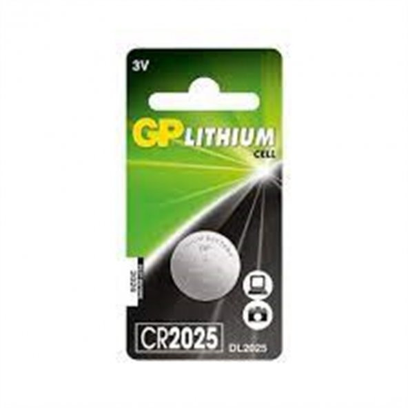 GP PİL LİTHİUM CR 2025 3 V