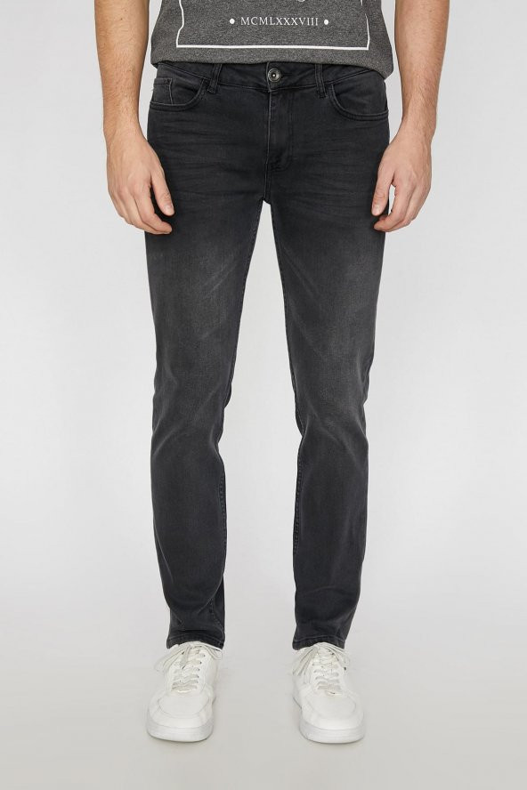 Erkek Gri Pantolon 9YAM43749LD - 2