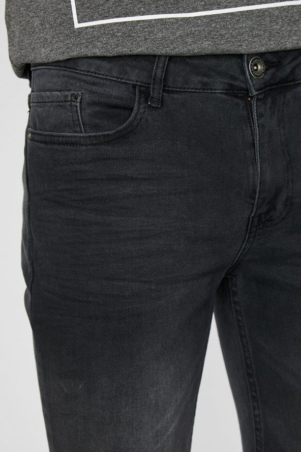 Erkek Gri Pantolon 9YAM43749LD - 5