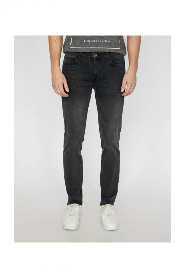 Erkek Gri Pantolon 9YAM43749LD - 11