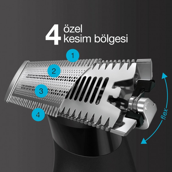 Braun Series x Xt 5100 Sakal Şekillendirme ve Tıraş Makinesi - 3