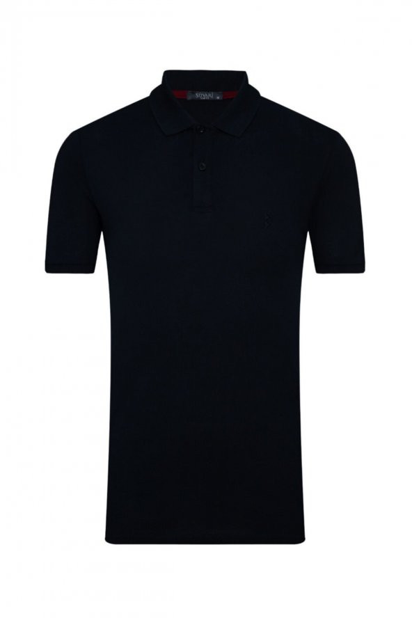 Slim Fit Polo Yaka Erkek Tişört - 5