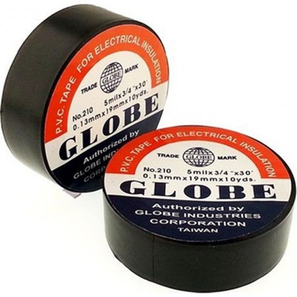 GLOBE İZOLE ELEKTRİK BANT SİYAH