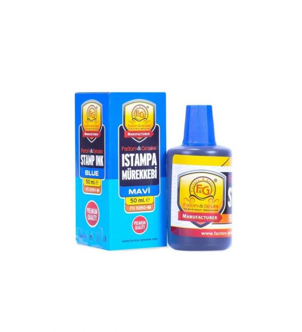 FACTORY 50ml ISTAMPA MUREKKEBI MAVI ürün görseli
