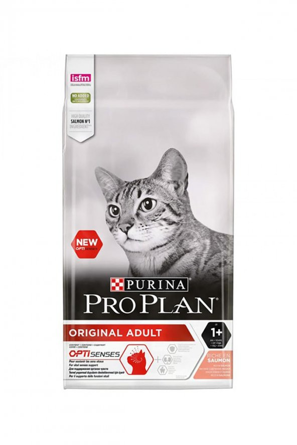 Pro Plan Adult Somonlu ve Pirinçli Yetişkin Kedi Maması 3 KG