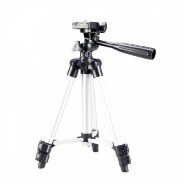Polham Telefon, Fotoğraf Makinası ve Kameralar İçin Tripod, 65CM Alüminyum Tripod,Profesyonel Tripod