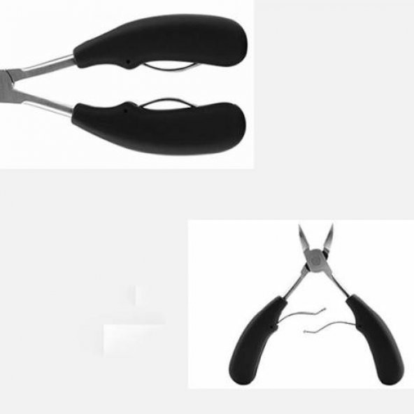 Polham Paslanmaz Çelik Pedikür Seti 4 Parça Özel Tırnak Makas Seti Pedikür Manikür Seti - 4