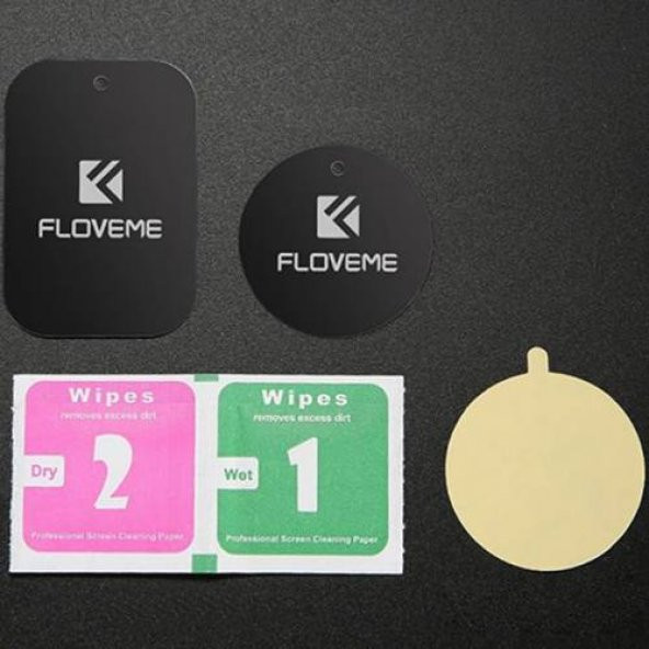 Polham Mıknatıslı Telefon Tutucular için Metal Plaka Seti, Manyetik Metal Plaka Tutucu Seti - 3