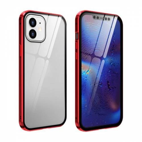 Polham İphone12 Manyetik Mıknatıslı Kılıf Ve Ekran Koruyucu İphone 12 Kılıf İphone 12 Kırılmaz 2in1 - 8