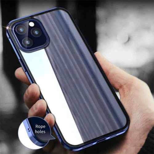 Polham İphone 12 Pro Manyetik Mıknatıslı Kılıf Ve Ekran Koruyucu İphone 12 Pro Kılıf Kırılmaz 2in1 - 5