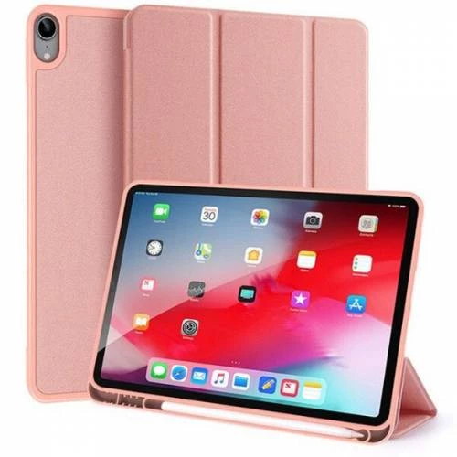 Polham iPad Air 4 Kılıf Soft TPU Kılıf iPad Air 4 10.9 Katlanabilir Standlı Kalem Yerli Mıknatıslı