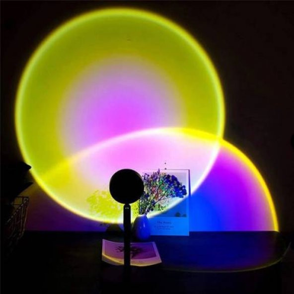 Polham Fotoğraf Çekimi İçin Gün Batımı Efekti Projeksiyon Lambası, 180 Derece Dönen Usb Gece Lambası - 8