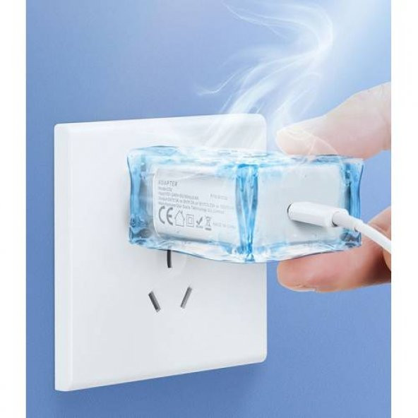 Polham 20W Ultra Hızlı Şarj Başlığı Şarj Aleti İphone 12 pro 11 Pro Samsung Huawei İphone Şarj Başlı - 3