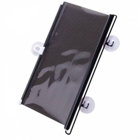 Polham Sürgülü Araç İçi Ön Cam Güneşlik Koruyucu Perde, 68x125 CM Güneş Gölgeliği Perde - 2