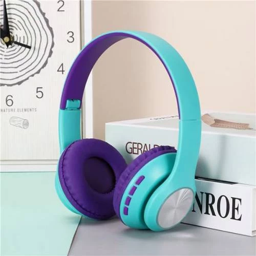 Polham Yeni Tasarımlı Kafaüstü Bluetooth Kulaklık TF card AUX Girişli İphone Samsung Huawei Kulaklık - 3