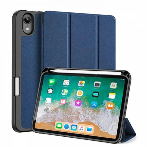 Polham iPad Mini 6 (2021) Tablet Kılıfı Kalem Yerli Standlı iPad Mini 6 Tablet Kılıfı - 10