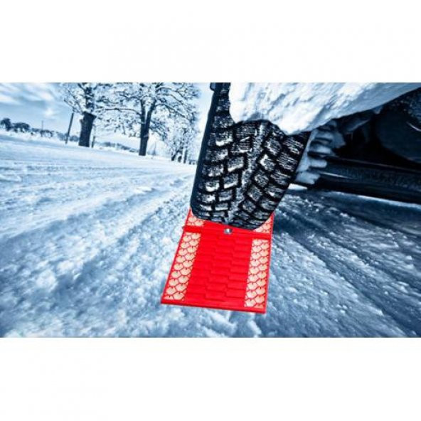 Polham Katlanabilir Araç Lastik Kar, Çamur ve Kum Patinaj Kurtarma Aparatı, Patinaj Paleti - 4