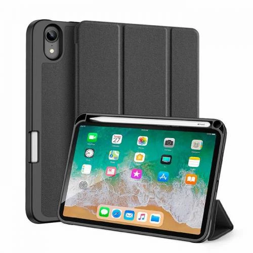 Polham iPad Mini 6 (2021) Tablet Kılıfı Kalem Yerli Standlı iPad Mini 6 Tablet Kılıfı - 2