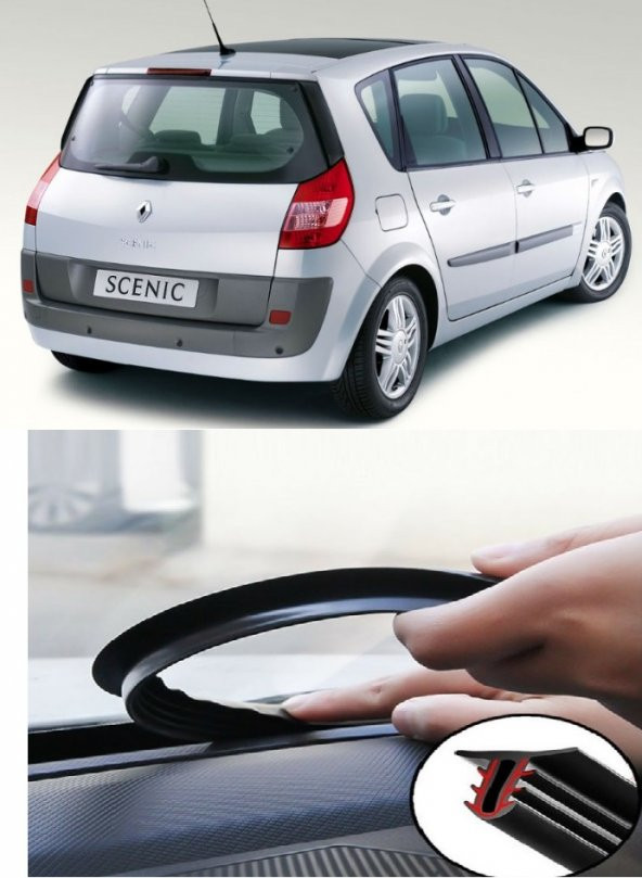 Renault Scenic Araç Torpido Cam Arası Fitil Yalıtım Fitili - 1