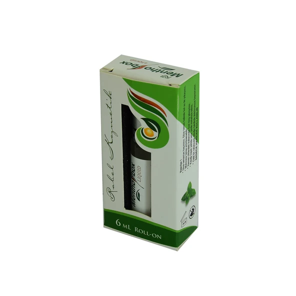 Mentholbox Menthol Masaj Yağı Likit Roll On Menthol Nane Limon Bitkisel Yağlar Karışımlı 6 ML - Resim 3