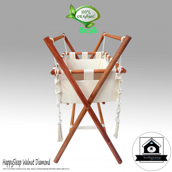 Organik Beşik W3 - Şipşak Topla Katla - Sallanır - Anne Yanı - Resim 4