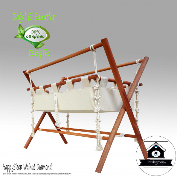 Organik Beşik W3 - Şipşak Topla Katla - Sallanır - Anne Yanı - Resim 7