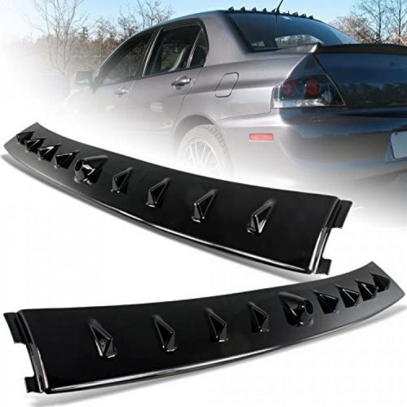 Mitsubishi Lancer (2004 - 2008) Votex Cam Üstü (Plastik) - 3