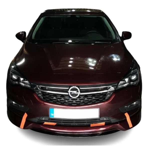 Opel Astra K (2015 - 2019) Custom Style Ön Ek (Plastik) - 3