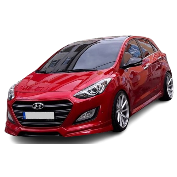 Hyundai I30 (2011 - 2016) Custom Style Ön Ek (Plastik) - 4