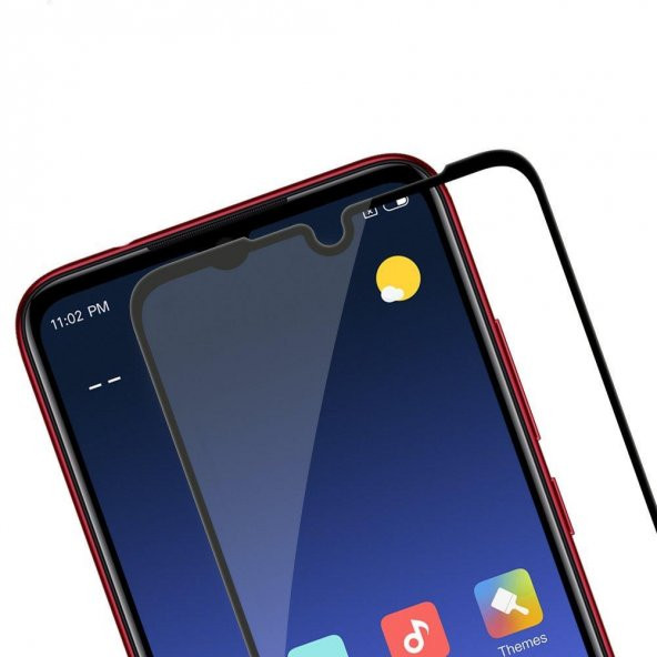 Redmi Note 7 Zore Antişok Silikon Kılıf Kenar Koruma +6D Nano Cam - 6