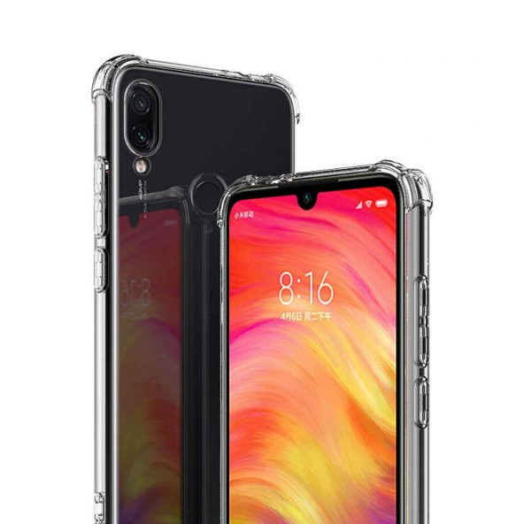Xiaomi Redmi Note 7 Kılıf Nitro Anti Shock Silikon - 5