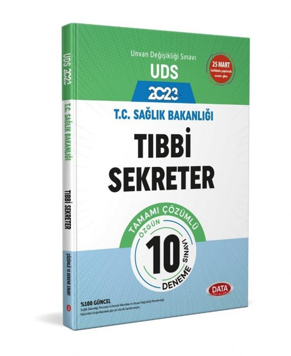 T.C. Sağlık Bakanlığı Unvan Değişikliği Sınavı Tıbbi Sekreter Tamamı Çözümlü 10 Deneme Sınavı Data