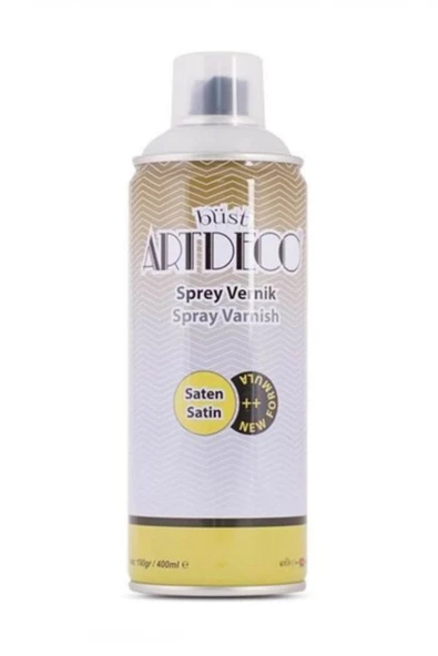 Artdeco Su Bazlı 400ml Sprey Vernik - Saten
