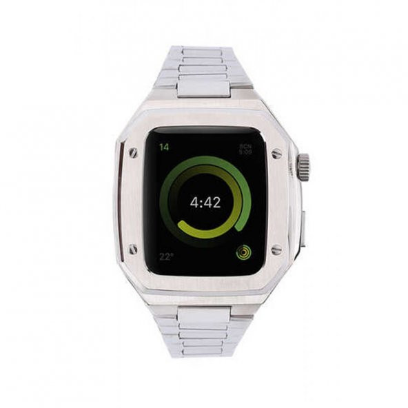 Apple Watch Petek Kordon 45mm - Gümüş
