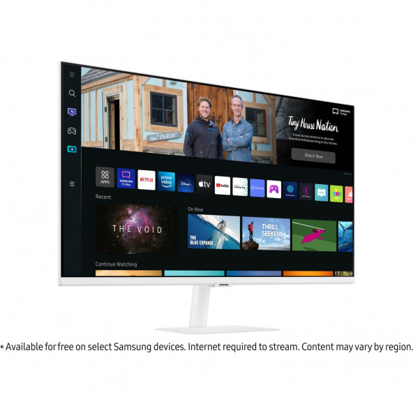 Samsung M5 LS32BM501EUXUF 32" 4ms Smart Full HD Monitör Beyaz - 2