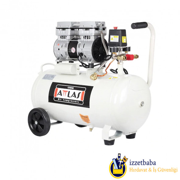 Attlas Sc 1050 Sessiz Yağsız Hava Kompresörü 50 Litre