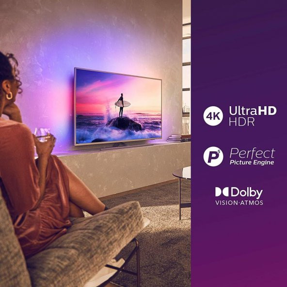 Philips The One Performans 50PUS8505/62 50 4K UHD TV Outlet - 3