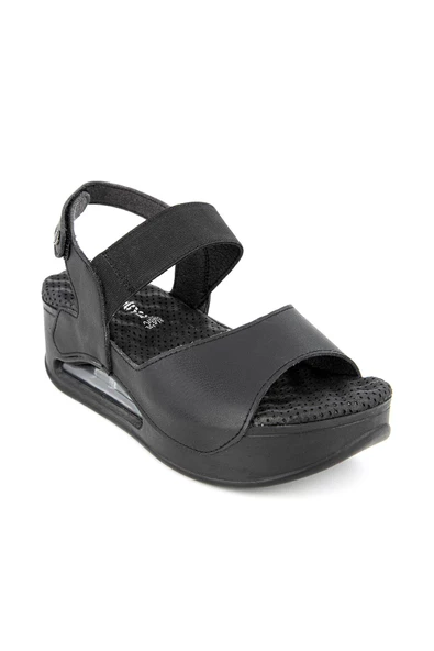 Muya Podium Anatomik Air Max Tabanlı Topuk Dikeni Kadın Sandalet - 3