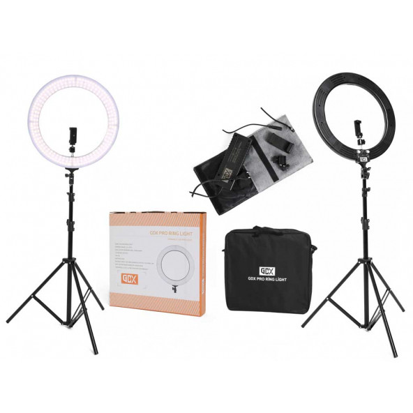 Gdx Pro Ring Light II 500 Led 85W Bicolor Youtuber Kit Makeup Kit