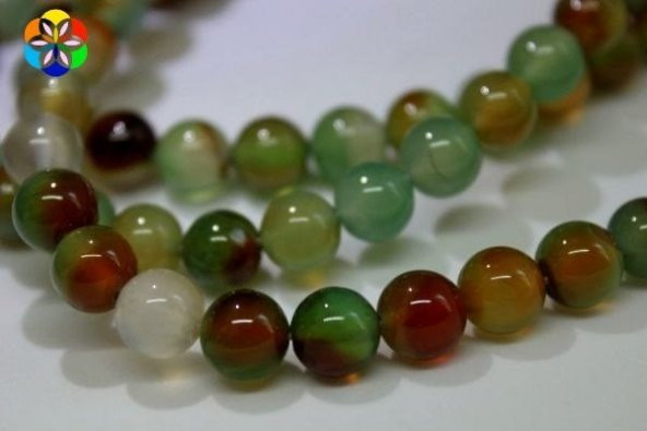 Akik Taşı Dizi 8mm (4406) ürün görseli